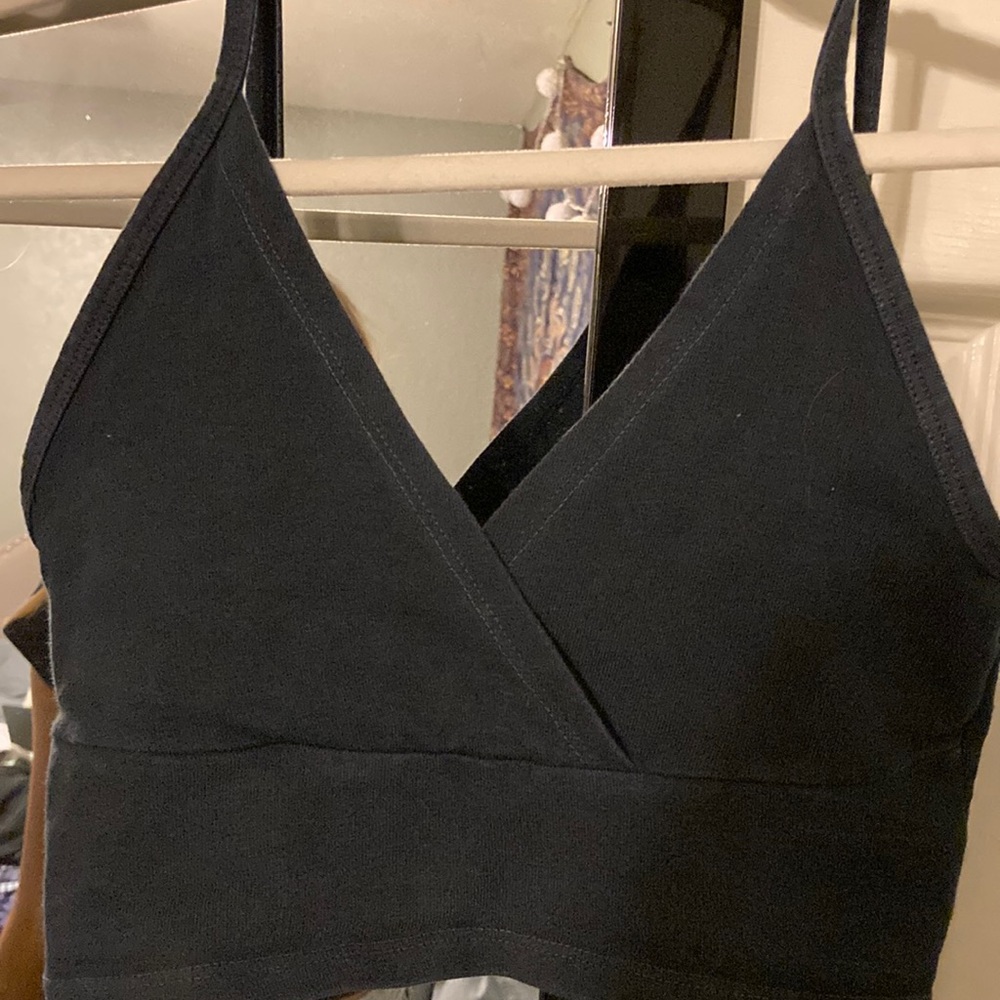 Navy blue brandy Amara top